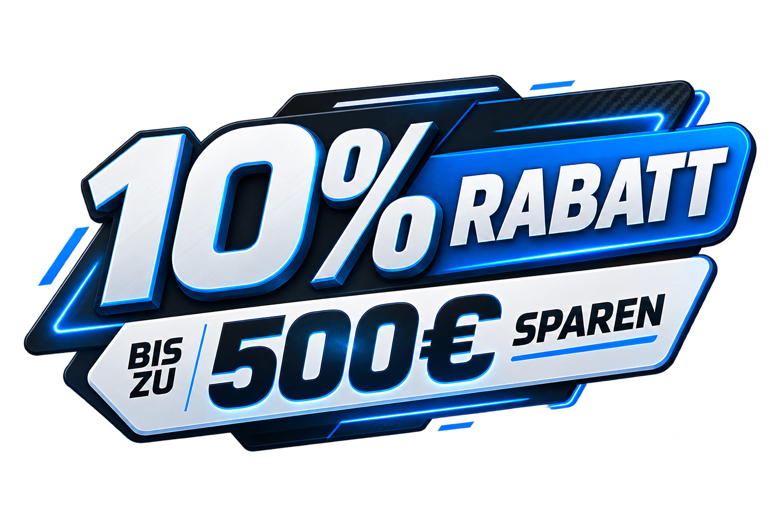10% Rabatt bis zu 500€ sparen – nur bei diesen 3 Systemen